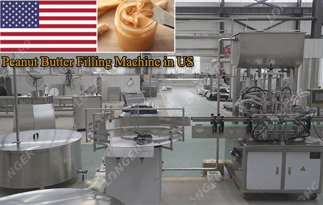 Peanut Butter Filling Machine in US
