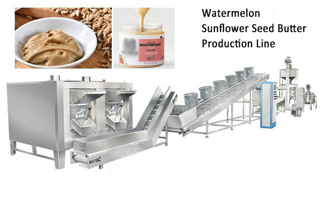 100-500 KG/H Sunflower Seed Butter Production Line