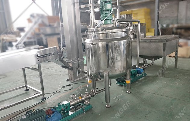 Sunflower Butter Production Machine in Factory