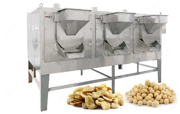 Gas Soybean Roaster Machine for Sale