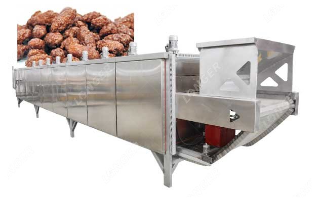 Gas Bavarian Nut Roasting Machine Price