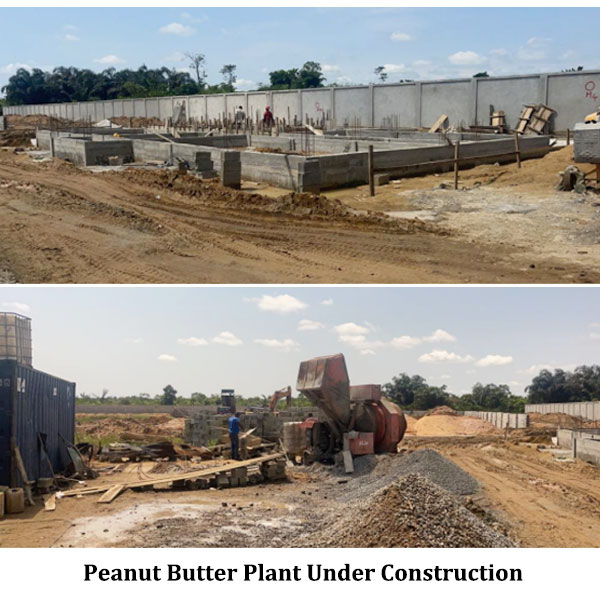 Peanut Butter Manufacturing Plant in Cameroon