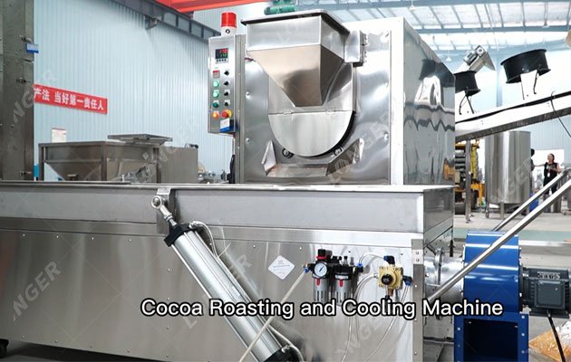 Batch Type Cocoa Bean Roasting and Cooling Machine