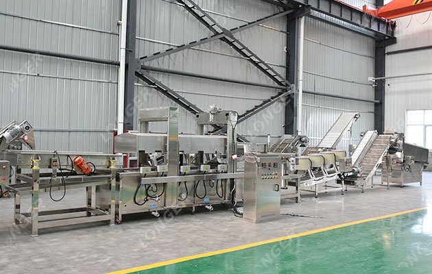 Automatic Chickpea Frying Production Line