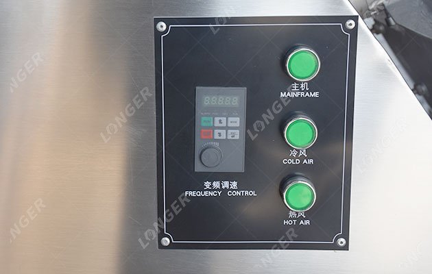 Control Panel of Peanut Coating Machine