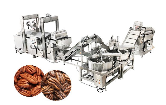 Automatic Pecan Fryer Machine