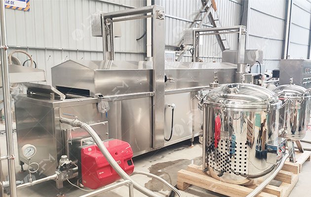 Automatic Pecan Frying Machine