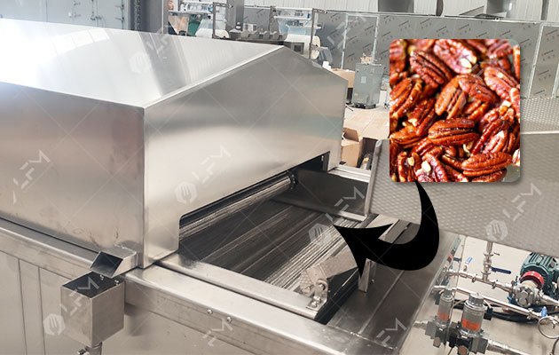 Frying Machine for Pecan Nuts