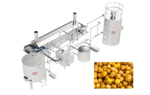 Chickpea Frying Machine