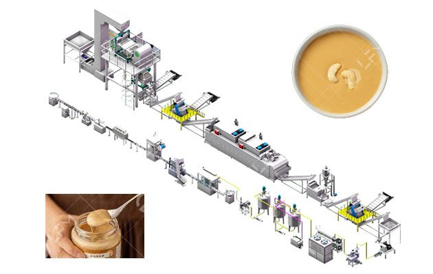 Cashew Butter Processing Line