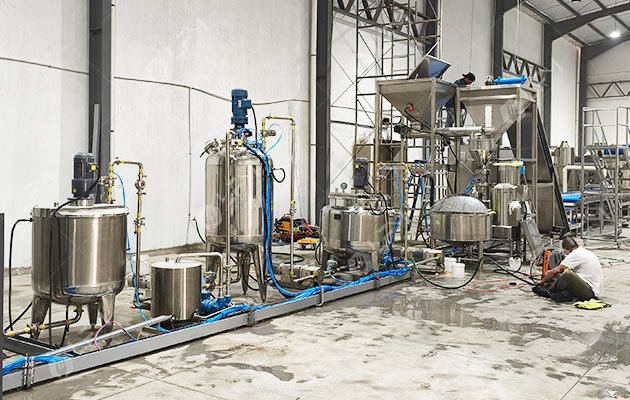 Automatic Peanut Butter Processing Line