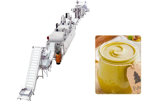 Automatic Pistachio Butter Processing Line