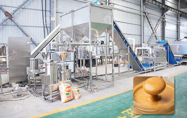 Almond Butter Factory Setup for Industrial