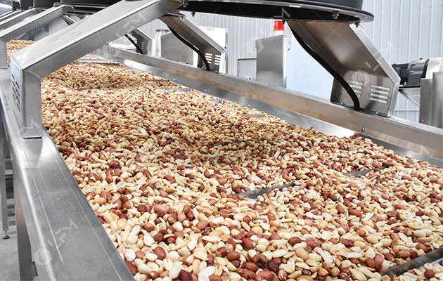 Peanut Roasting and Cooling Process Peanut Roasting and Cooling Process